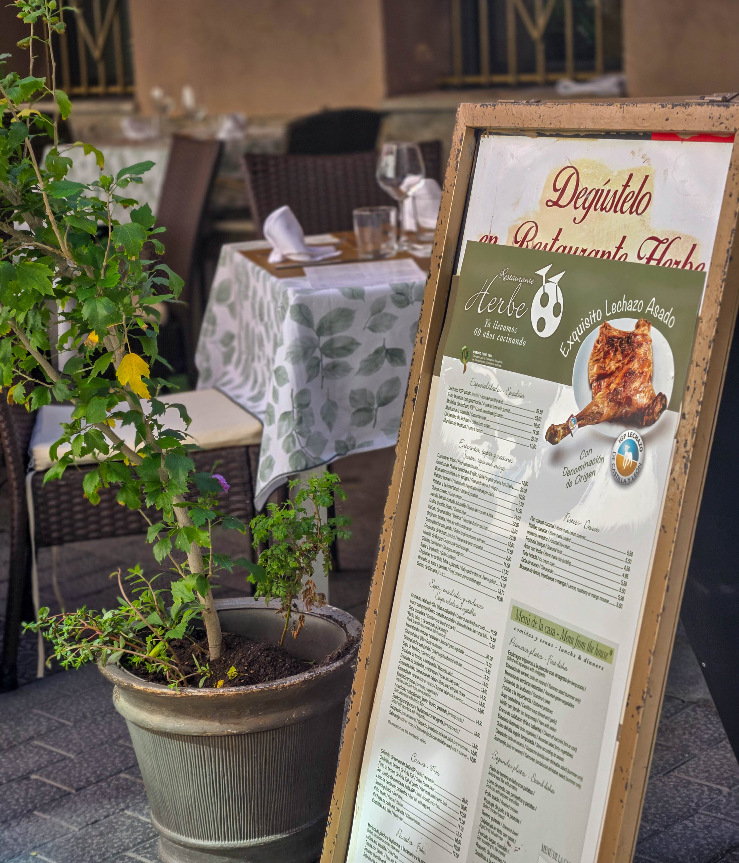Restaurante Herbe Valladolid